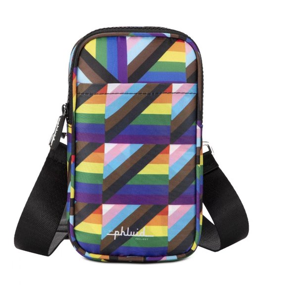 NWOT The Phluid Project Multicolor Crossbody Bag - Picture 1 of 4